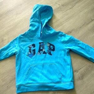 Toddler GAP Sweatshirt with Hoodie and Pockets 5T, Little kids